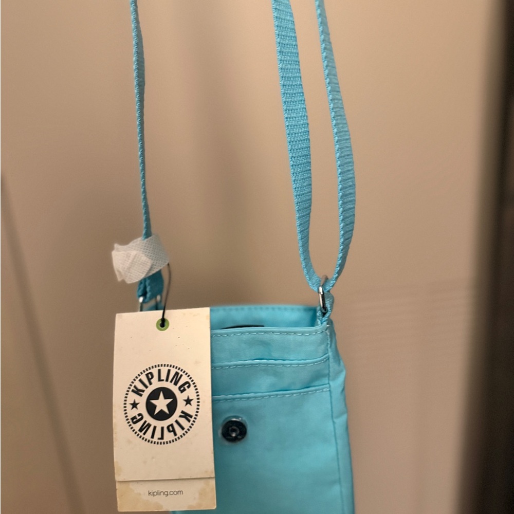 Kipling Tissy Aqua Crossbody Bag phone bag - Picture 6 of 8